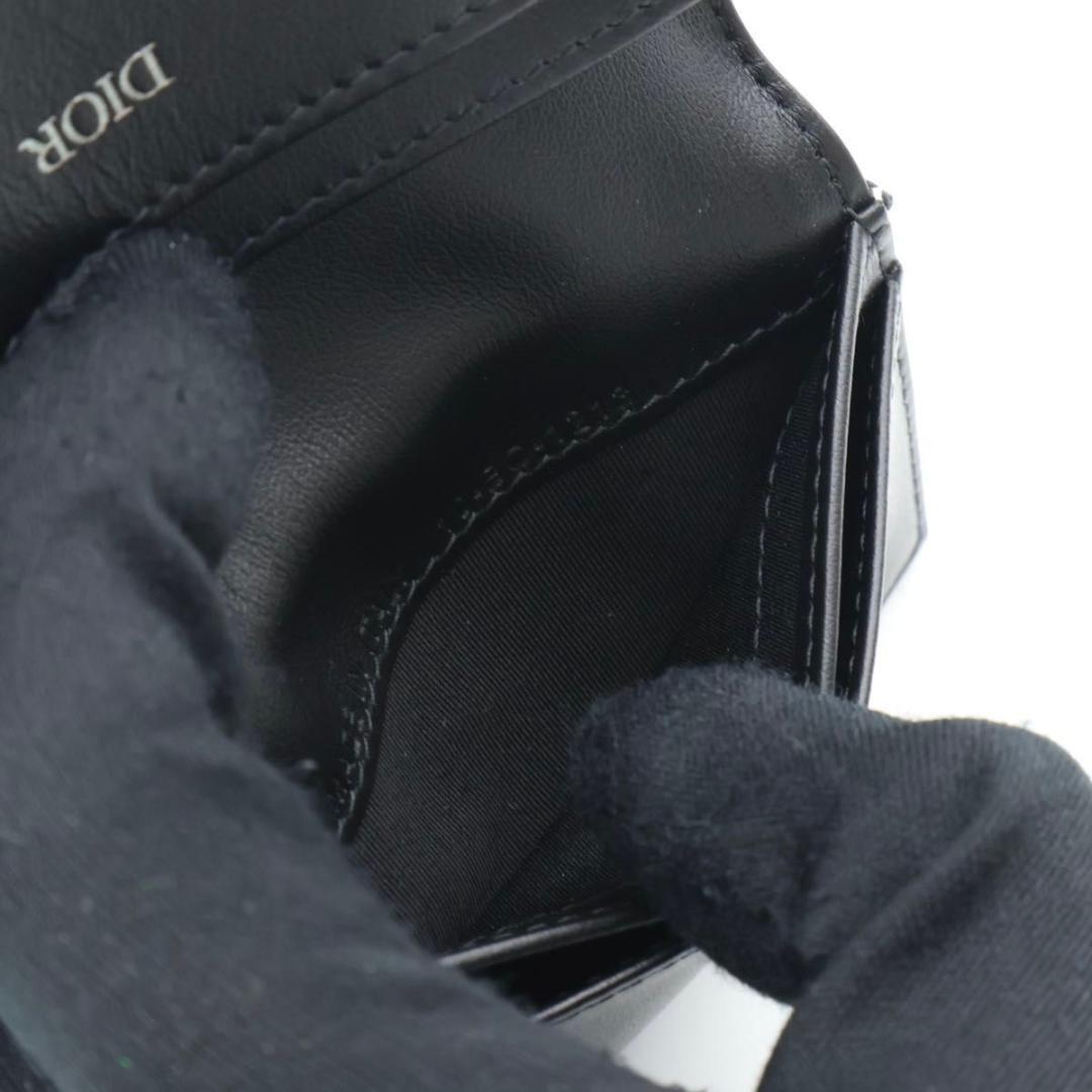 Dior Oblique Saddle Card Case Black — view 5