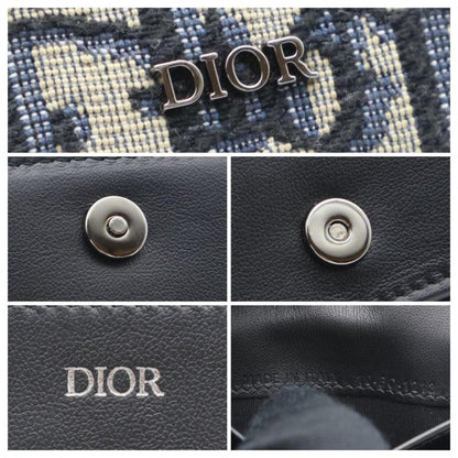 Dior Oblique Saddle Card Case Black — view 7