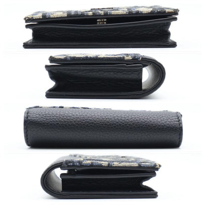 Dior Oblique Saddle Card Case Black — view 9
