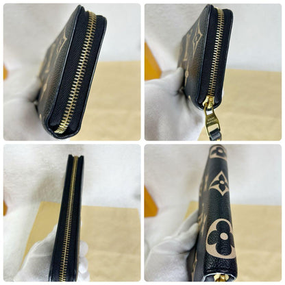 Louis Vuitton Empreinte Zippy Wallet Bi-color