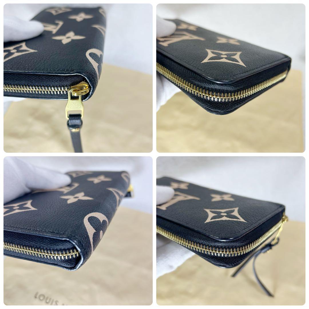 Louis Vuitton Empreinte Zippy Wallet Bi-color