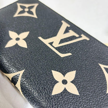Louis Vuitton Empreinte Zippy Wallet Bi-color