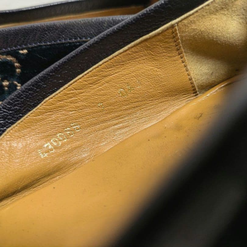 Gucci Horsebit Loafers Jordaan Velvet 7