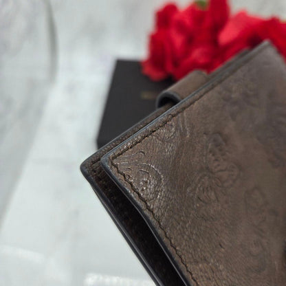 Bottega Veneta Fold Wallet Butterfly Leather Brown
