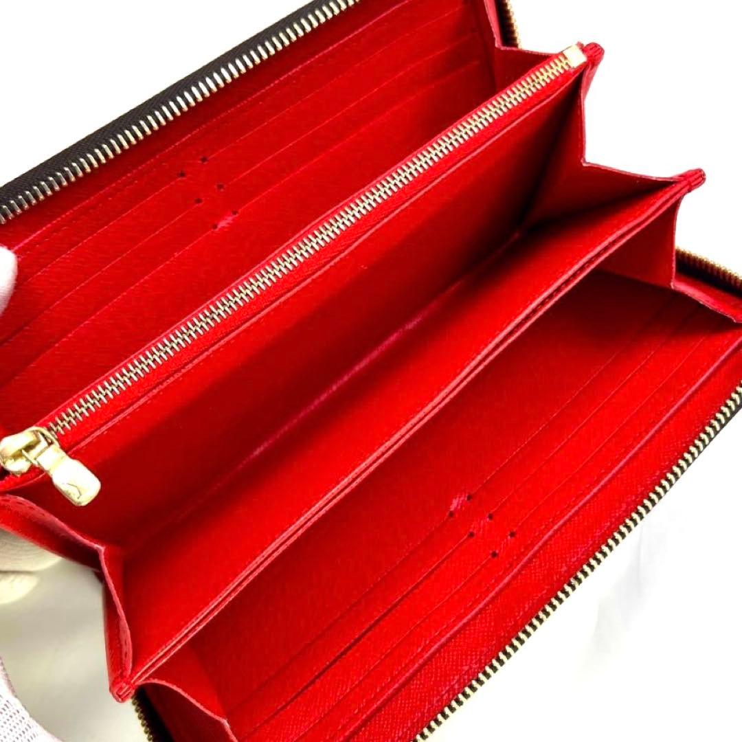 Louis Vuitton Zippy Wallet Coquelicot Monogram — view 8
