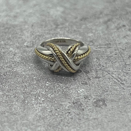 Tiffany & Co Signature Kuro Sling 9 Duo Ring