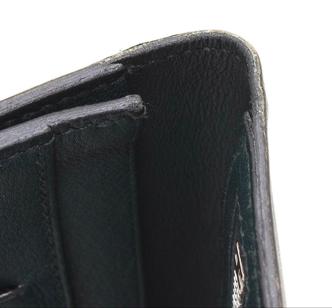 Hermes Citizen Twill Long Silk in Bifold Wallet — view 7