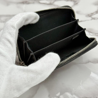 Chanel Camellia Studded Zip Card Case — view 6