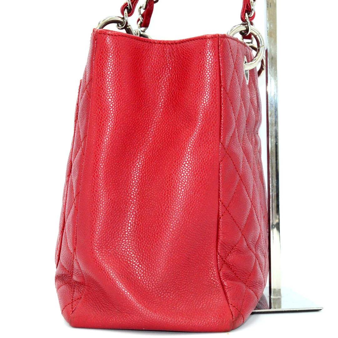 Chanel Chain Tote Bag Grand Shopping GST Caviar Leather — view 3