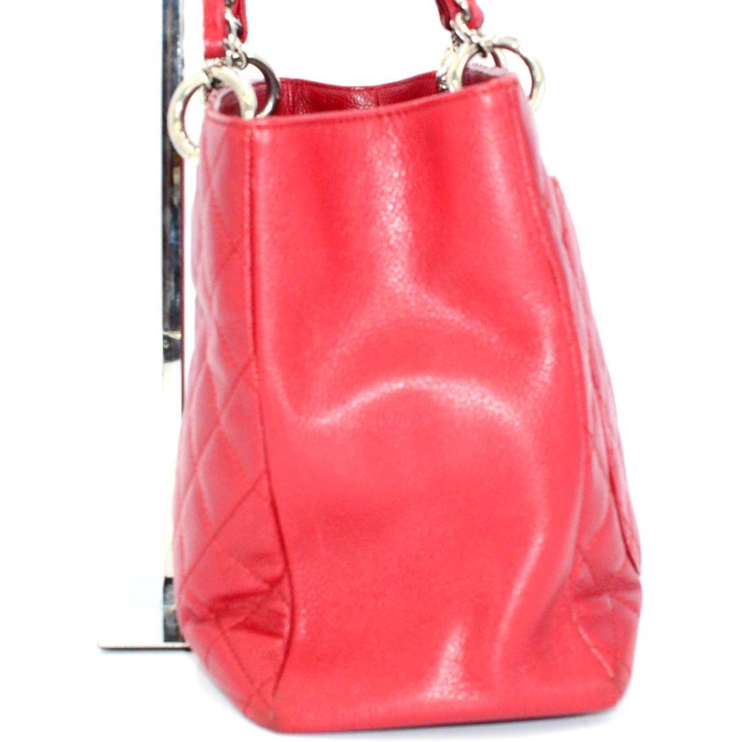 Chanel Chain Tote Bag Grand Shopping GST Caviar Leather — view 4