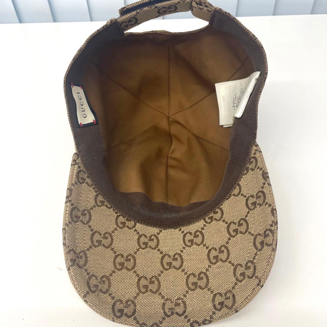 Gucci Cap GG Canvas S Size