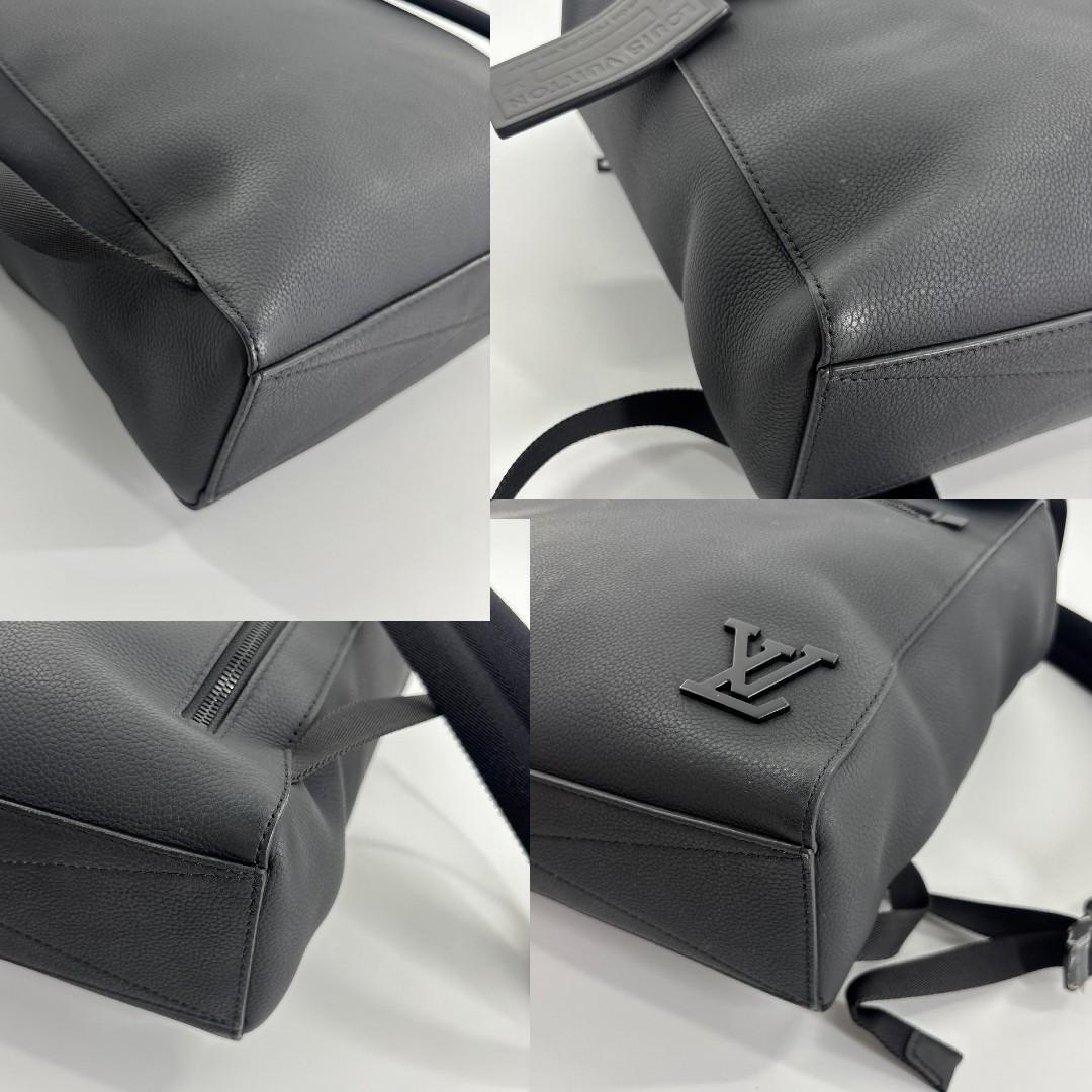Louis Vuitton Super Aerogram Fast Line Backpack Black — view 6
