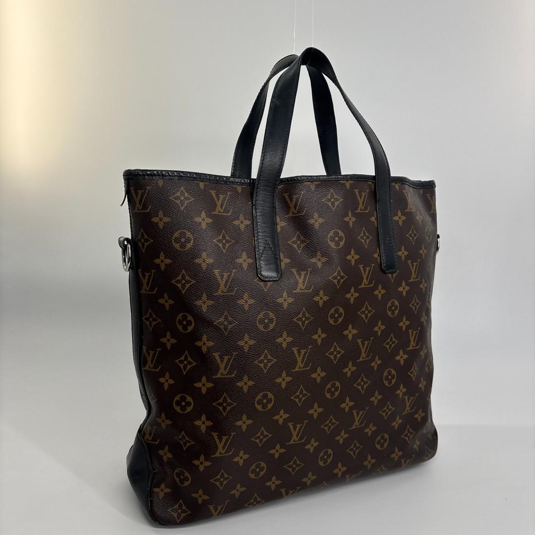 Louis Vuitton Monogram Macassar Davis Tote Black
