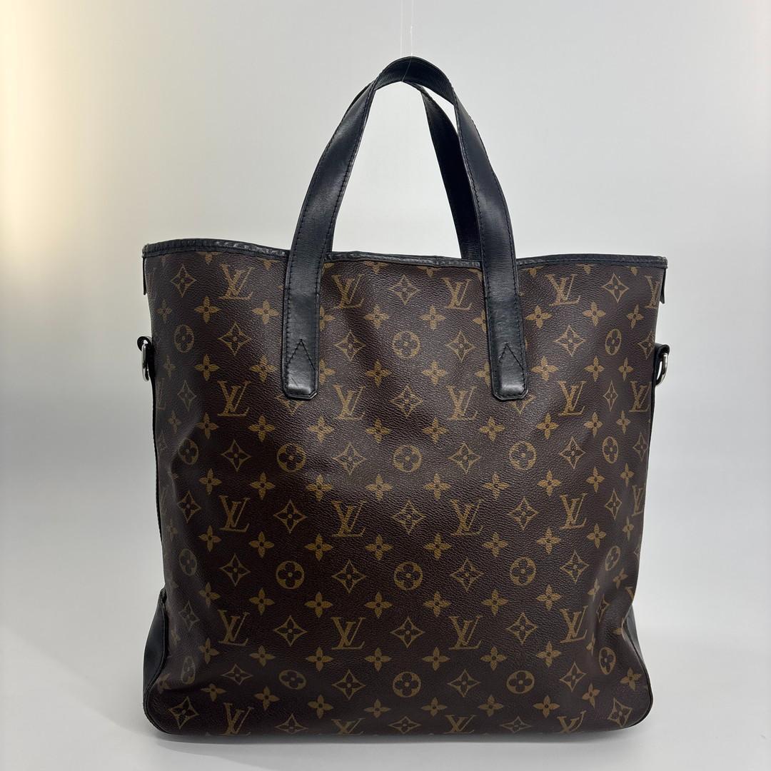 Louis Vuitton Monogram Macassar Davis Tote Black