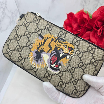 Gucci Wallet Pouch Mini Clutch Tiger — view 3