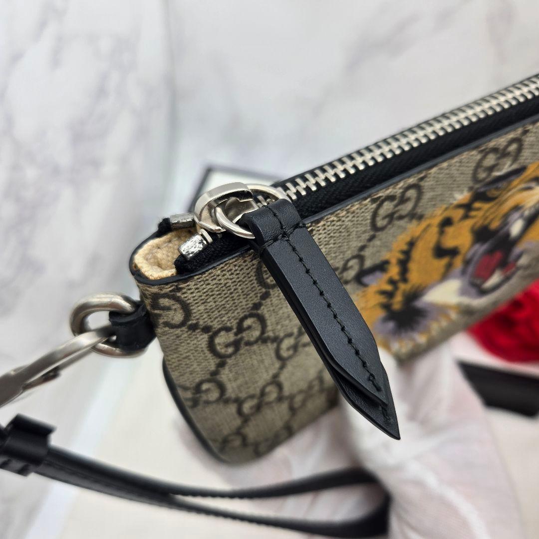 Gucci Wallet Pouch Mini Clutch Tiger — view 5