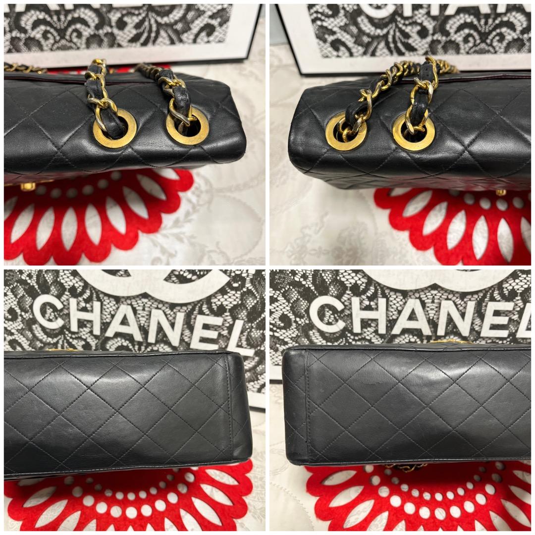 Chanel Big Quilted Vintage Shoulder Black Handbag