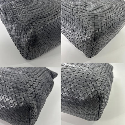 Bottega Veneta Super Intrecciato Black Tote — view 7
