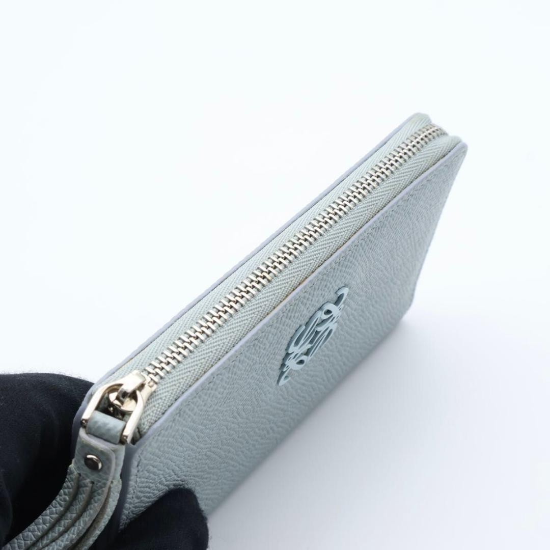 Loewe Anagram Key Ring Coin Card Case Blue — view 2