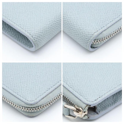 Loewe Anagram Key Ring Coin Card Case Blue — view 8
