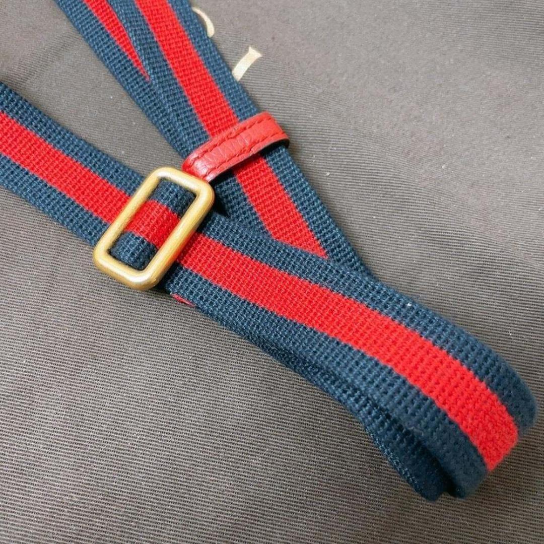 Gucci Waist Bag Red Leather Sherry — view 6