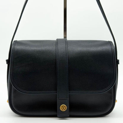 Hermes Rare Vintage Noumea Shoulder Bag Navy — view 2