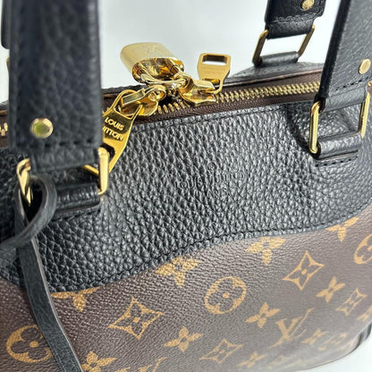 Louis Vuitton Super Monogram Macassar Retiro Handbag Black — view 8