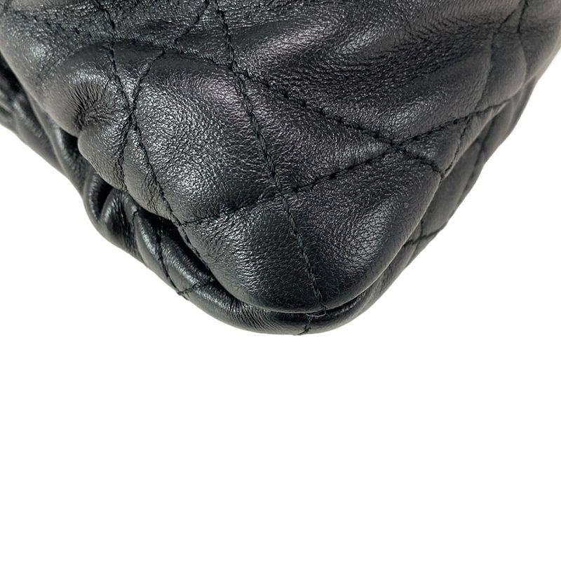 Dior/christian Dior Shoulder Bag Dior Ami Black Macrocanage Lambskin