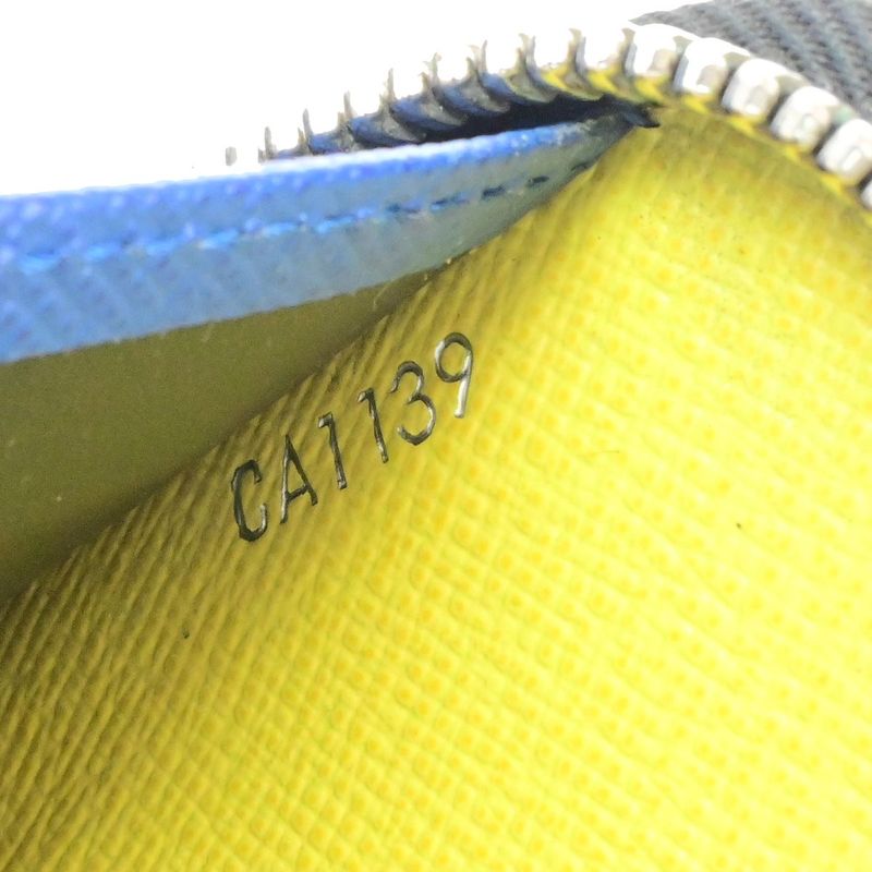 Louis Vuitton Long Wallet Zippy Organizer Wallet Epi Damier Graphite M68227