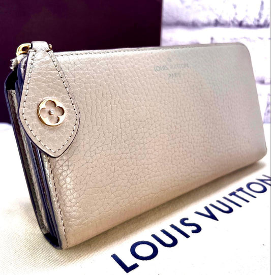 Louis Vuitton Taurillon Portefeuille Comet Galle Wallet