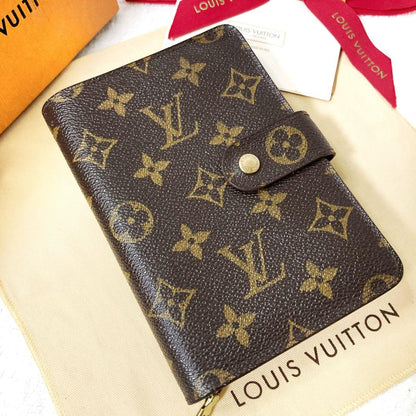 Louis Vuitton Monogram Porte Papier Zip Bifold Wallet