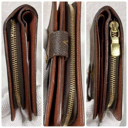 Louis Vuitton Monogram Porte Papier Zip Bifold Wallet