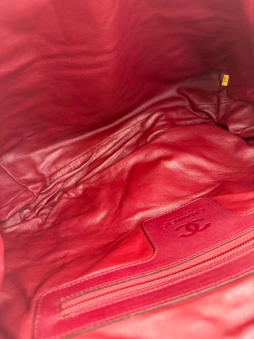 Chanel Lambskin Quilted Backpack Black — view 5