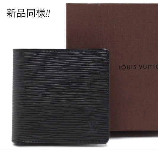 New! Louis Vuitton Epi Portefeuille Marco Bifold Wallet