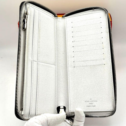 Louis Vuitton Box White Taigarama Wallet — view 3