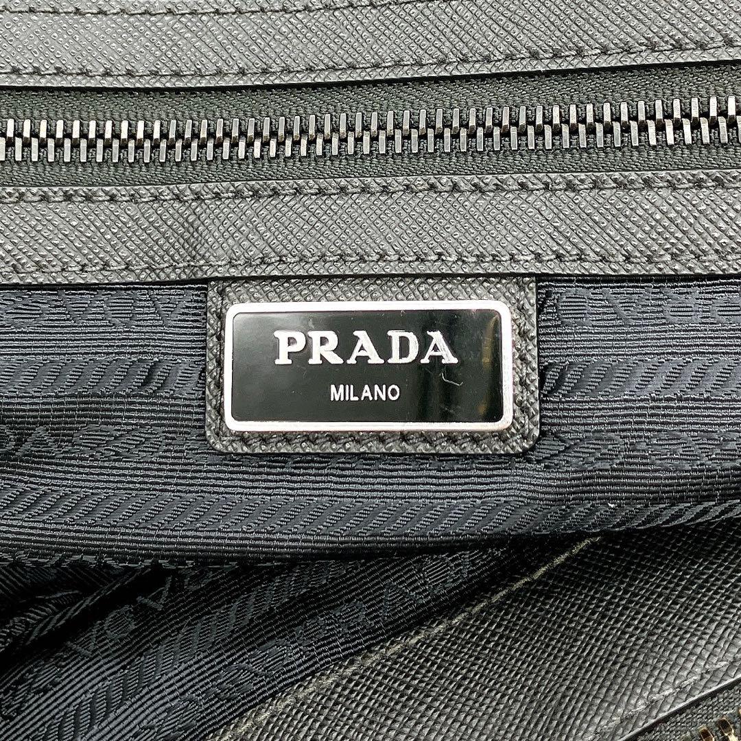 Prada 2-way Bag My Character Nylon Black Logo