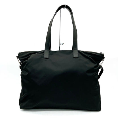 Prada 2-way Bag My Character Nylon Black Logo