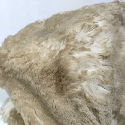 Prada Eco Rabbit Fur Handbag Canapa GM Charm — view 5