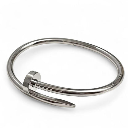 Cartier White Gold Classic Model Juste Un Clou Bracelet