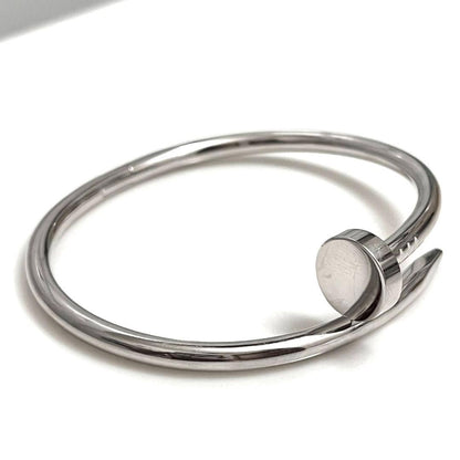 Cartier White Gold Classic Model Juste Un Clou Bracelet