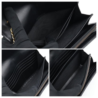 Gucci GG Marmont Chain Shoulder Wallet Black — view 5