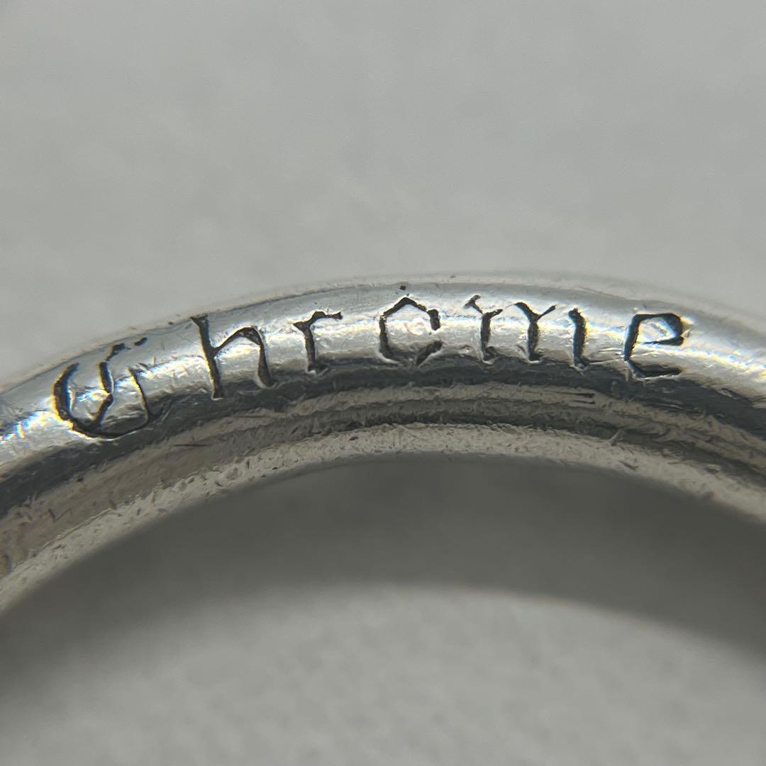 Chrome Hearts Leather Blade with Scroll Ring Necklace — view 8