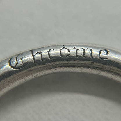 Chrome Hearts Leather Blade with Scroll Ring Necklace — view 8