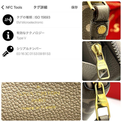 Louis Vuitton Zippy Wallet Tourterelle le Cles Leather — view 8