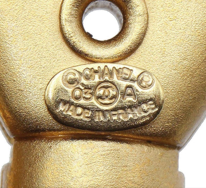 Unused Chanel Cocomark Weasel Fur Neck Strap