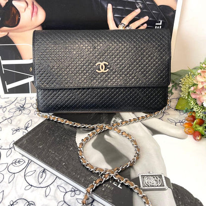 Chanel Chain Wallet Logo Shoulder Bag — view 2