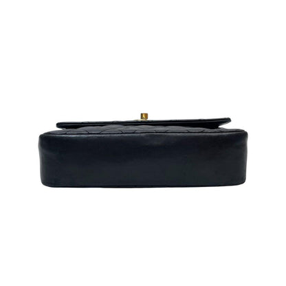 Chanel Lambskin Mini Quilted Chain Shoulder Bag CC Logo — view 4