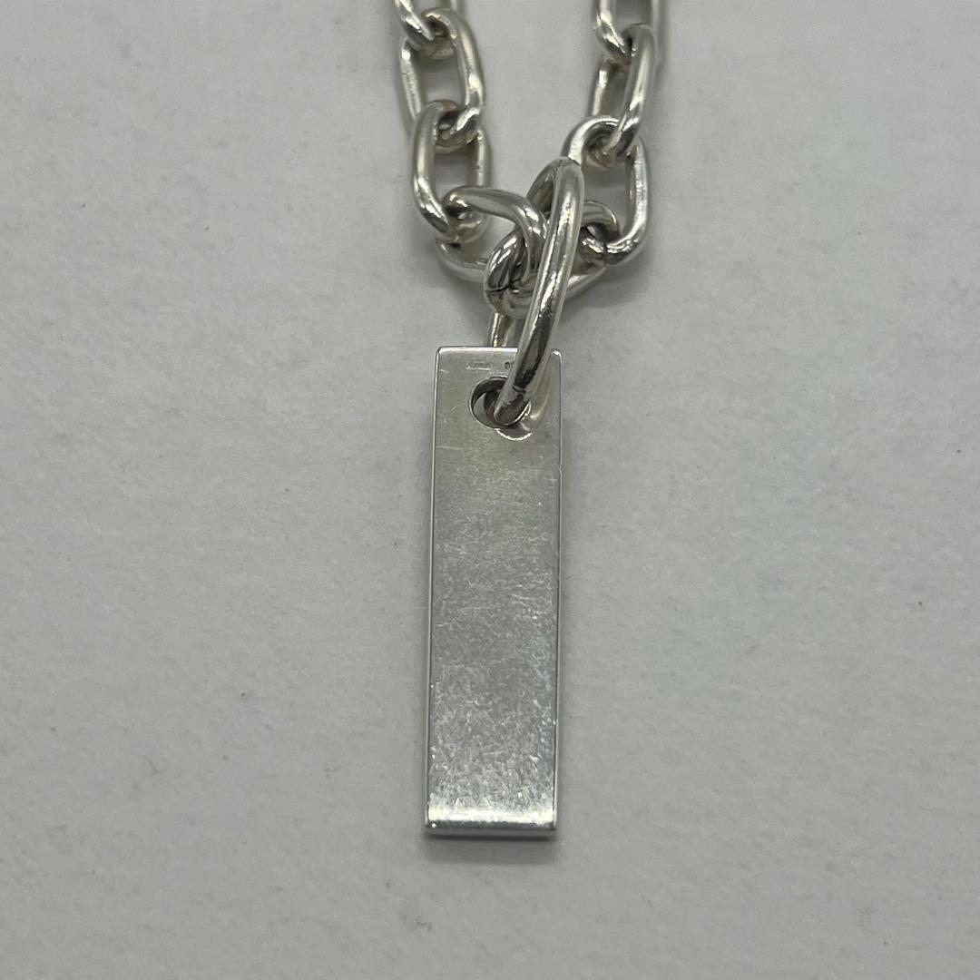 Gucci Bar Plate Roulis Chain Necklace — view 4