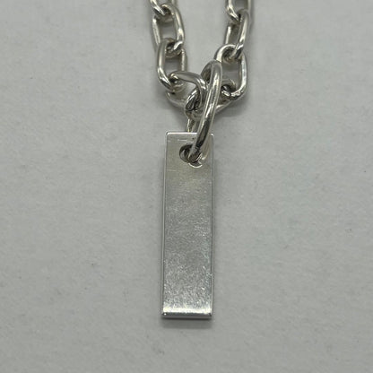 Gucci Bar Plate Roulis Chain Necklace — view 4