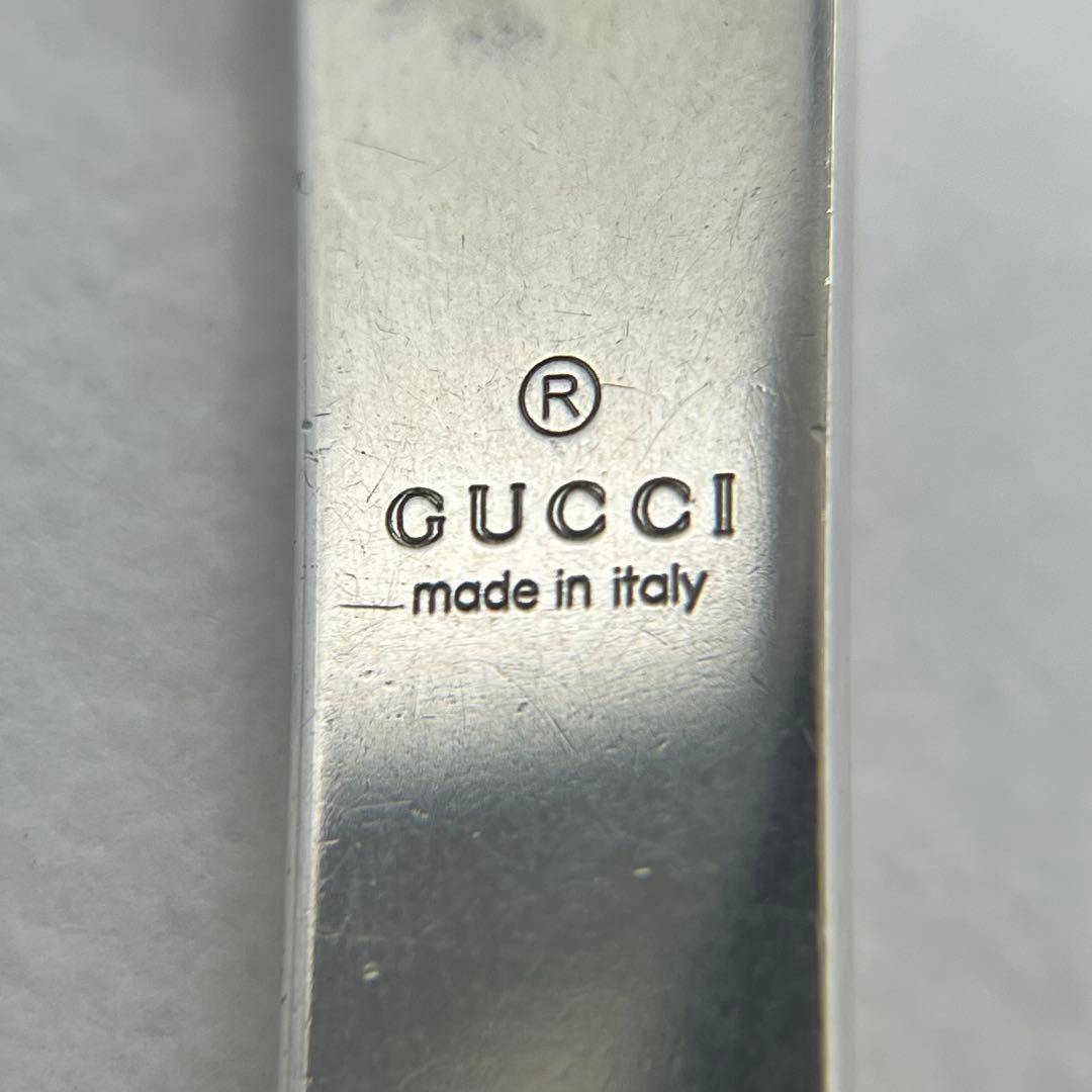 Gucci Bar Plate Roulis Chain Necklace — view 5
